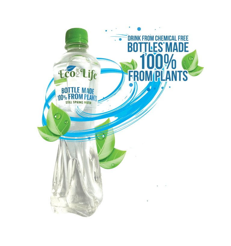 Eco for Life 100 Plant Made Bottles of UK Still Spring Water Plant